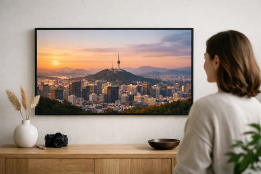 Seoul Skyline Wall Art That Feels Personal