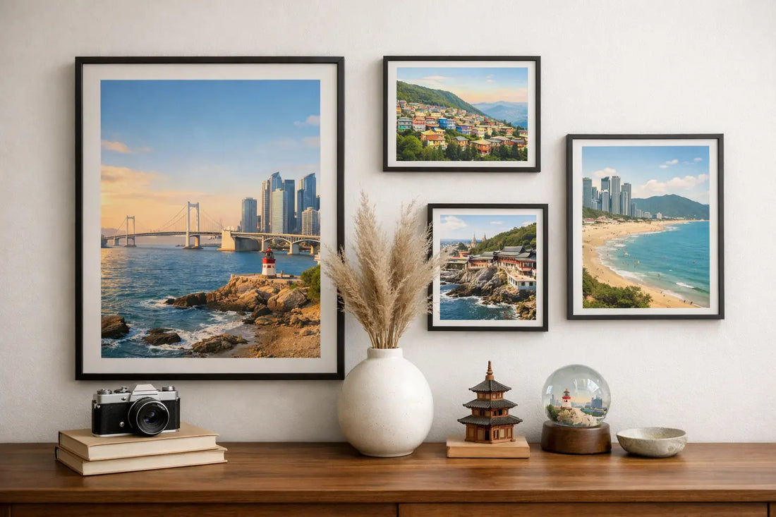 Busan Travel Poster Decor That Feels Personal