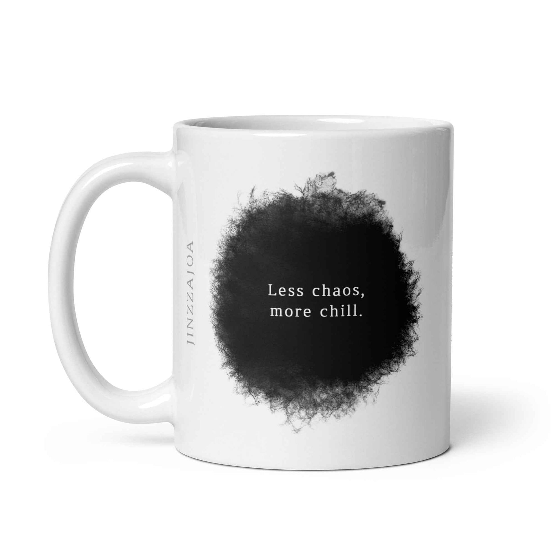 Korean Proverb Mug - Wise Sips: Gwa-yu-bul-geup – “Balance is Key” Motivational Coffee Cup