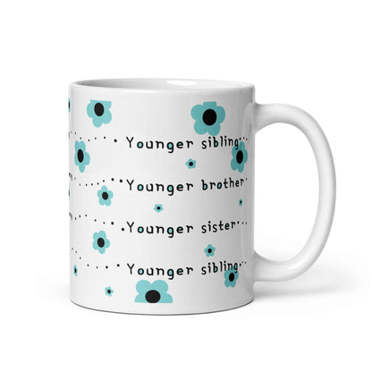Korean Dongsaeng Mug – Different Ways to Say Younger Sibling in Korean – Coffee Mug Gift